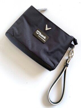 Callaway Women's Golf Valuables Wristlet Pouch Accessory Branded Black